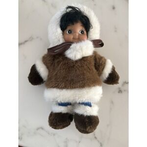 Kipmik Little 10" Eskimo Girl Doll Tags Read*